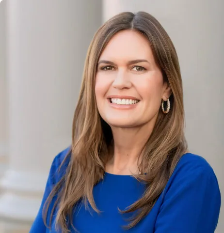 Governor Sarah Huckabee Sanders of Arkansas