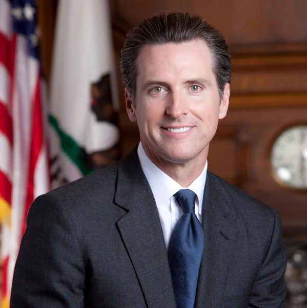 Governor Gavin Newsom of California