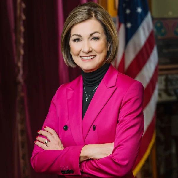 Governor Kim Reynolds of Iowa